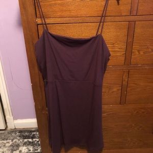 NWOT Abercrombie Knit Purple Cami Dress in XXL